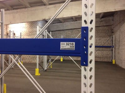 Development of warehouse shelving system UAB "OSAMA" - Riga 5